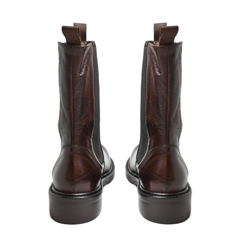 ALBA 21 - beatles ankle boot leather MOKA - History541