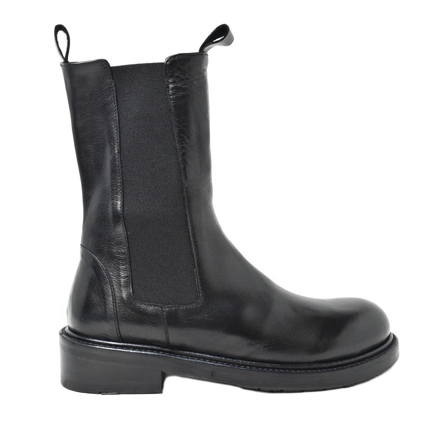 ALBA 21 - beatles ankle boot leather BLACK - History541