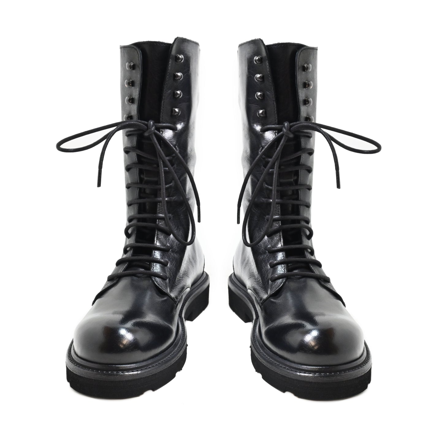 XLALBA 6026 - amphibian boot leather BLACK - History541