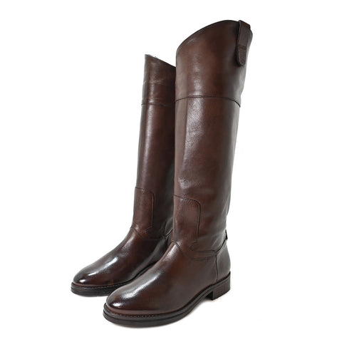 ALEX 05 - horse boots leather MOKA - History541