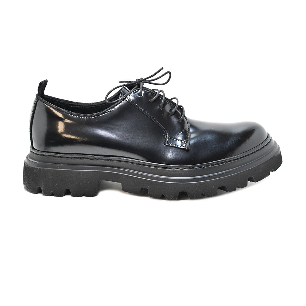 RHEA 11 - lace-up shoe brushed BLACK - History541
