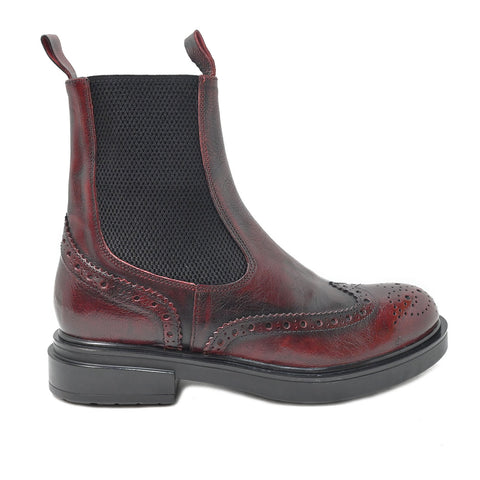 LELA 03 - chelsea ankle-boots leather RUBY - History541