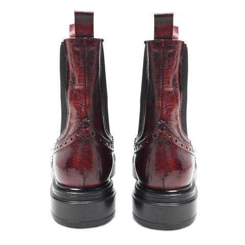 LELA 03 - chelsea ankle-boots leather RUBY - History541