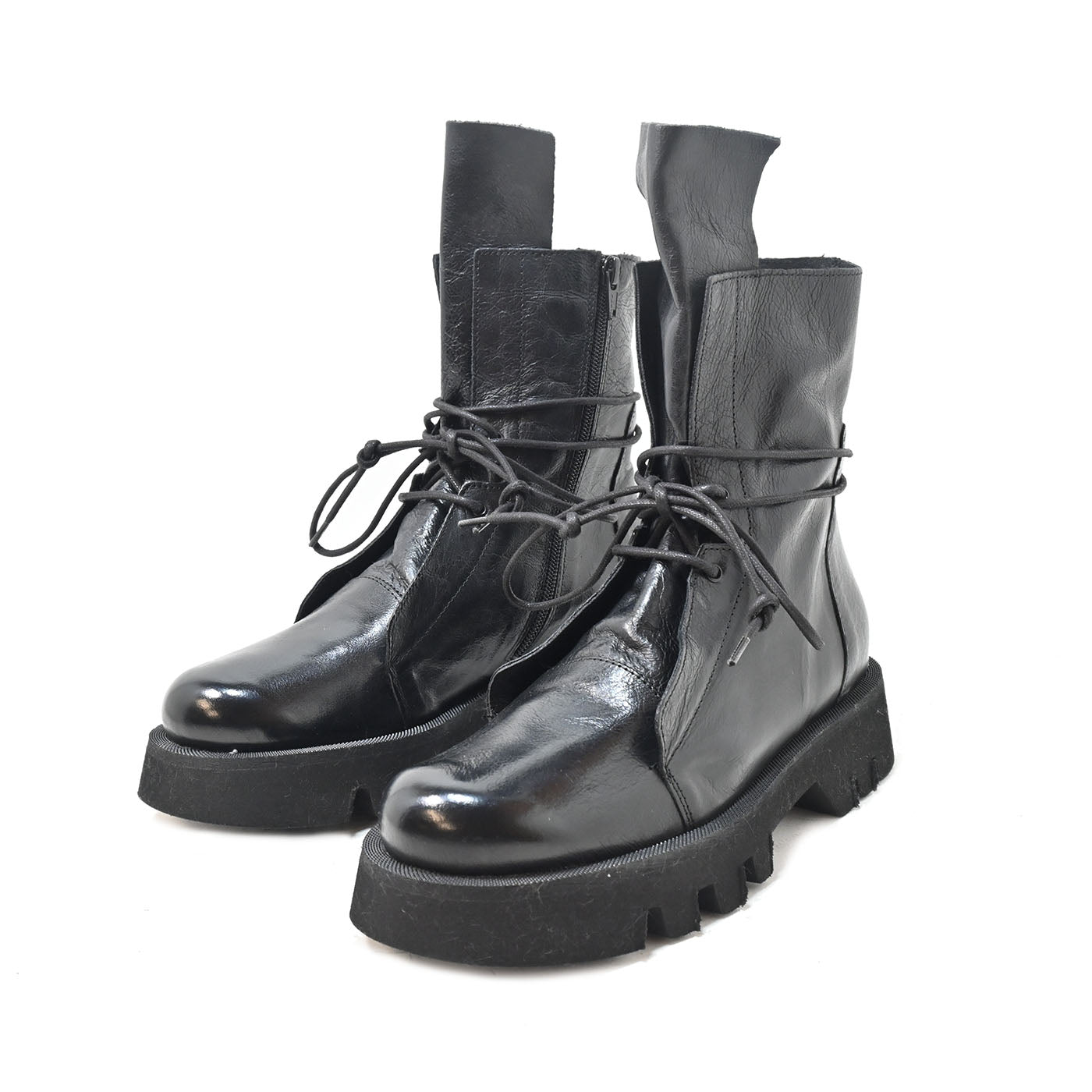 STELVIO 04 - Urban amphibian leather BLACK - History541