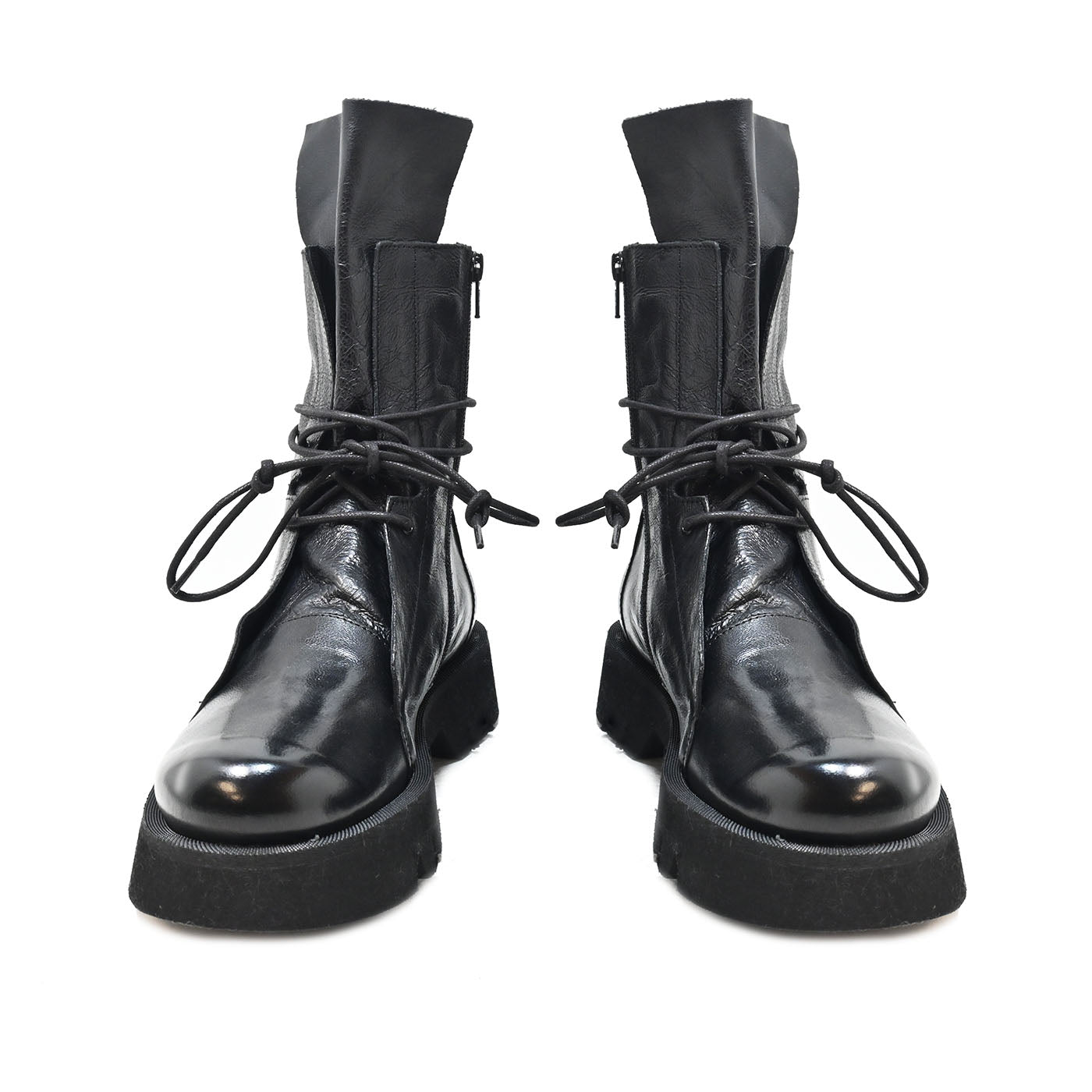 STELVIO 04 - Urban amphibian leather BLACK - History541