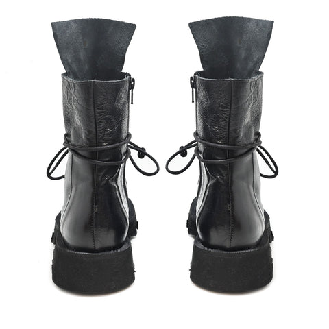 STELVIO 04 - Urban amphibian leather BLACK - History541
