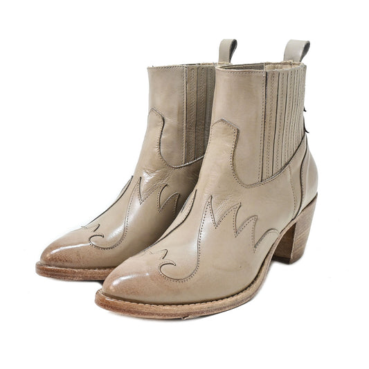 COLORADO 11 - texas ankle-boots leather AGAVE - History541