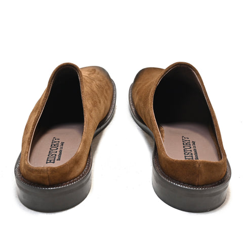 GISELLE 04 - mule suede TAN