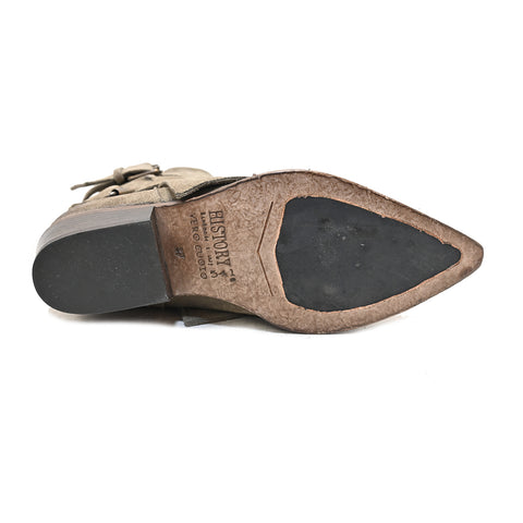 LILY 03 - EBONY suede ankle boots