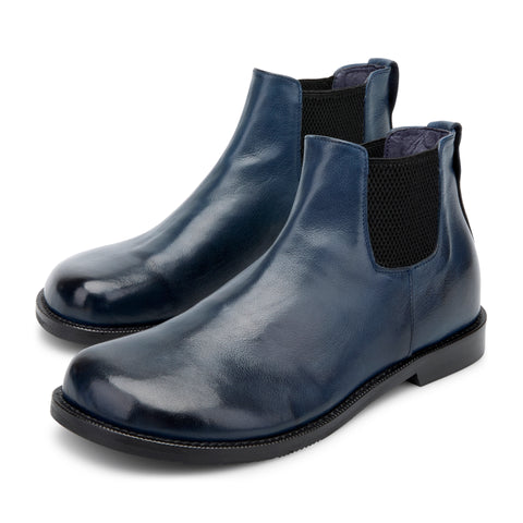 GISELLE 03 - stivaletto chelsea pelle OCEAN