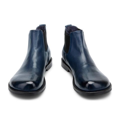 GISELLE 03 - stivaletto chelsea pelle OCEAN