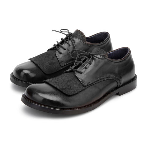 GISELLE 01 - shoes leather BLACK