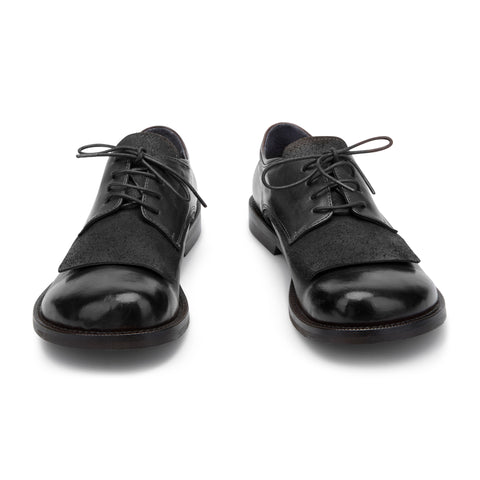 GISELLE 01 - shoes leather BLACK