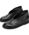 IOLE 17 - BLACK leather ankle boot