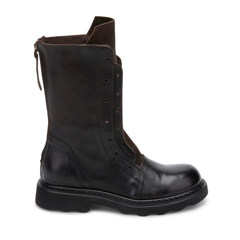 LIVIA 04 - ankle boots leather DARK BROWN