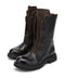 LIVIA 04 - ankle boots leather DARK BROWN