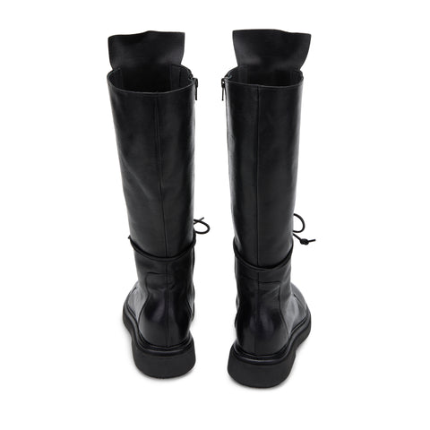 MIRTA 11 - stivale combat boot pelle NERO