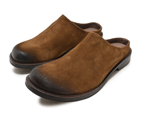 GISELLE 04 - mule suede TAN