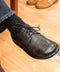 NIKLA 01 - scarpe in pelle NERE