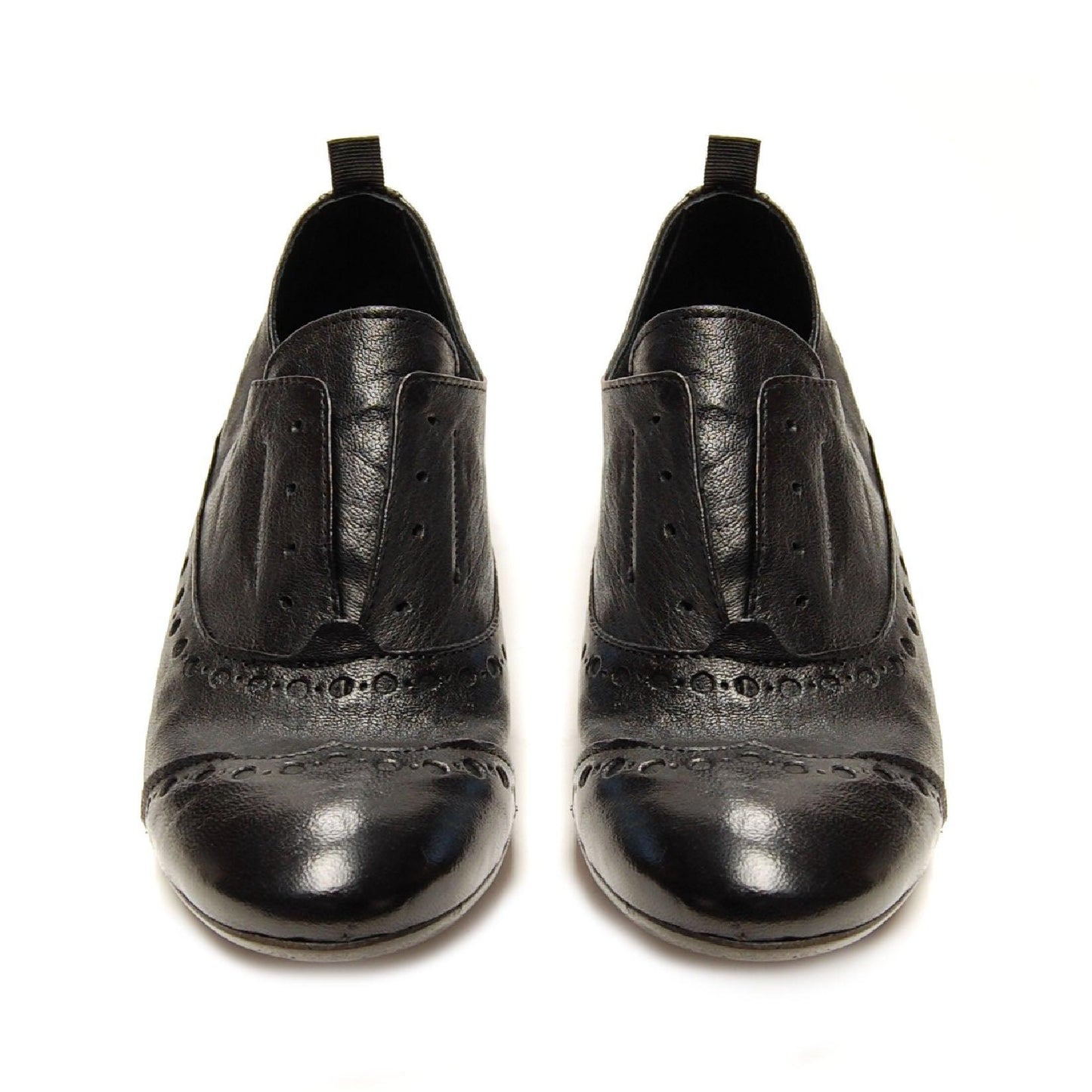 GIUSY 070 - Texas Leather SHOES BLACK - History541