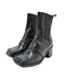 SQUARE 03 - woman ankle-boots leather BLACK - History541