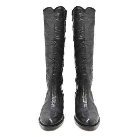 DOOR 02 - woman boots leather BLACK - History541