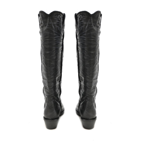 DOOR 02 - woman boots leather BLACK - History541