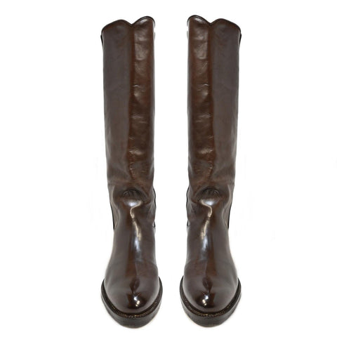 DOOR 02 - woman boots leather MOKA - History541