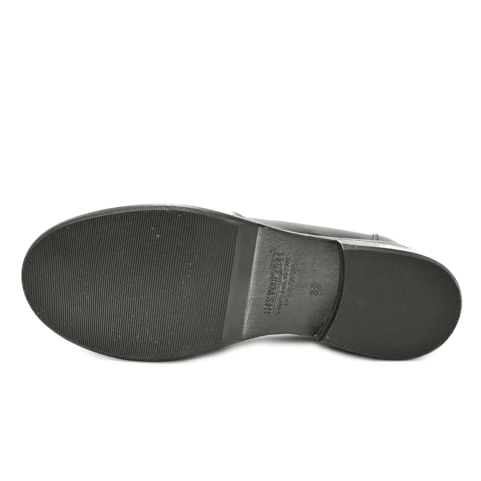 PRA 200 - British College Shoes LOW BRUSHED BLACK - History541
